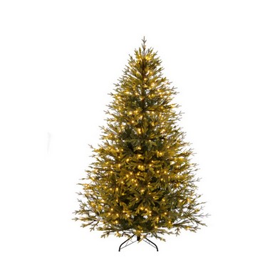 5ft Rocky Mountain Pine Christmas Tree Artificial With Led Lights Warm White 711 Tips