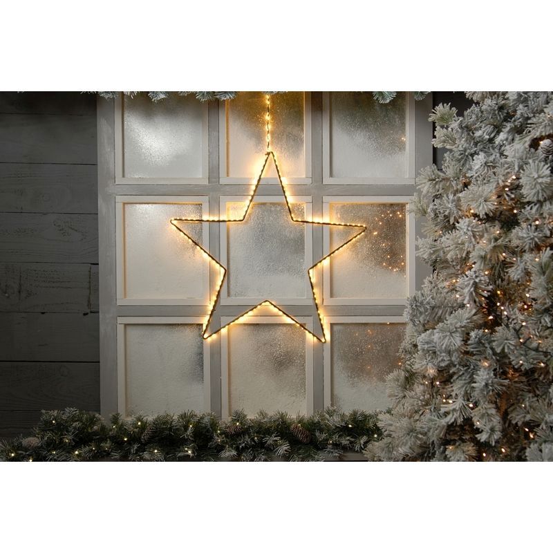 Feature Star Christmas Light Multifunction Warm White Indoor 180 LED