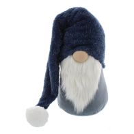 See more information about the Gonk Christmas Decoration Grey & Blue - 40cm 