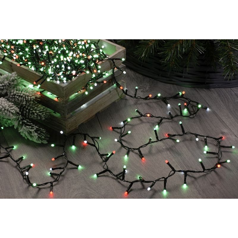 Fairy Christmas Lights Multifunction Multicolour Outdoor 360 LED - 8.97m Glow-Worm 