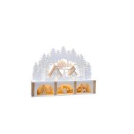 See more information about the LED Christmas Village Scene - 45cm