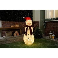 See more information about the LED Christmas Snowman With Timer - 95cm