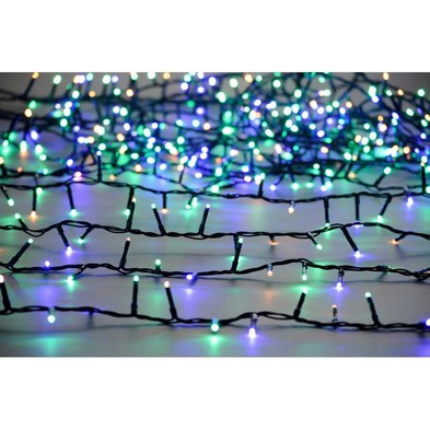 String Fairy Christmas Lights Multifunction Multicolour Outdoor 760 Led 189m