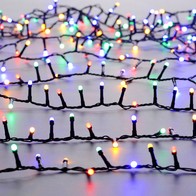 See more information about the String Fairy Christmas Lights Multifunction Multicolour Outdoor 200 LED - 19.9m Glow-Worm 