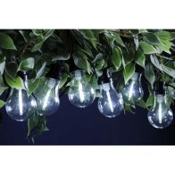 See more information about the Christmas String Festoon Lights White Outdoor 10 LED - 4.5m 