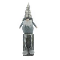 See more information about the Gonk Christmas Decoration Grey with Tartan Pattern - 73.5cm 