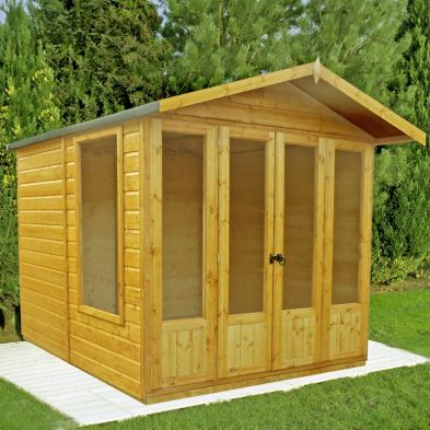 Product photograph of Shire Parham Garden Summerhouse 7x7ft from QD stores