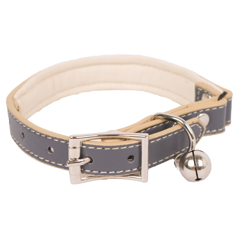 Cat Collar Brown Faux Leather 31cm by Banbury
