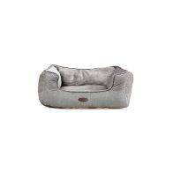 See more information about the Bentley Plush Soft Pet Bed Grey Small
