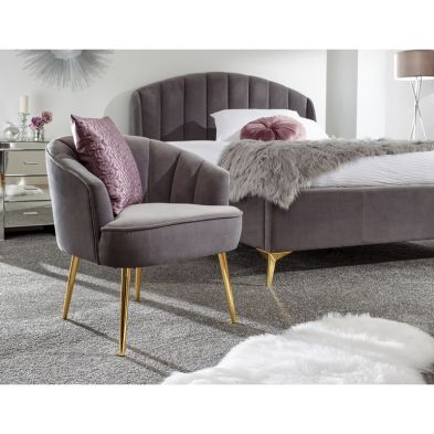 Product photograph of Pettine Armchair Grey from QD stores
