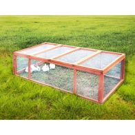 See more information about the Wensum FSC Wood Enclosed Rabbit Pet Run 02