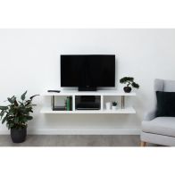 See more information about the Polar TV Unit White 1 Shelf