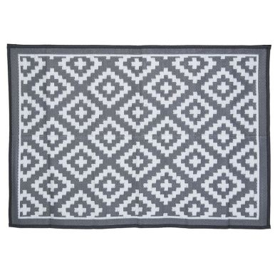 See more information about the Wensum Waterproof Round Rug Grey 120x172cm