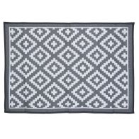 See more information about the Wensum Waterproof Round Rug Grey 120x172cm