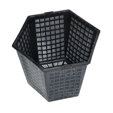 Product photograph of Anglo Aquatics Finofil 18 X 21cm Hexagonal Pot Pack Of 5 from QD stores