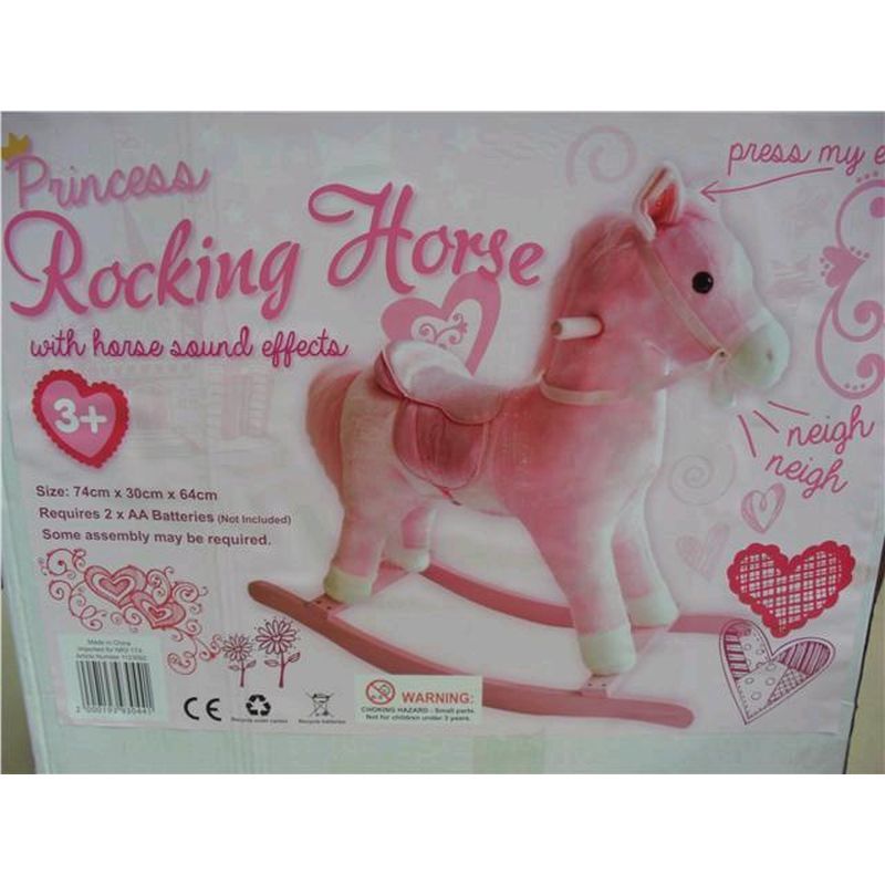 Pink Princess Rocking Horse