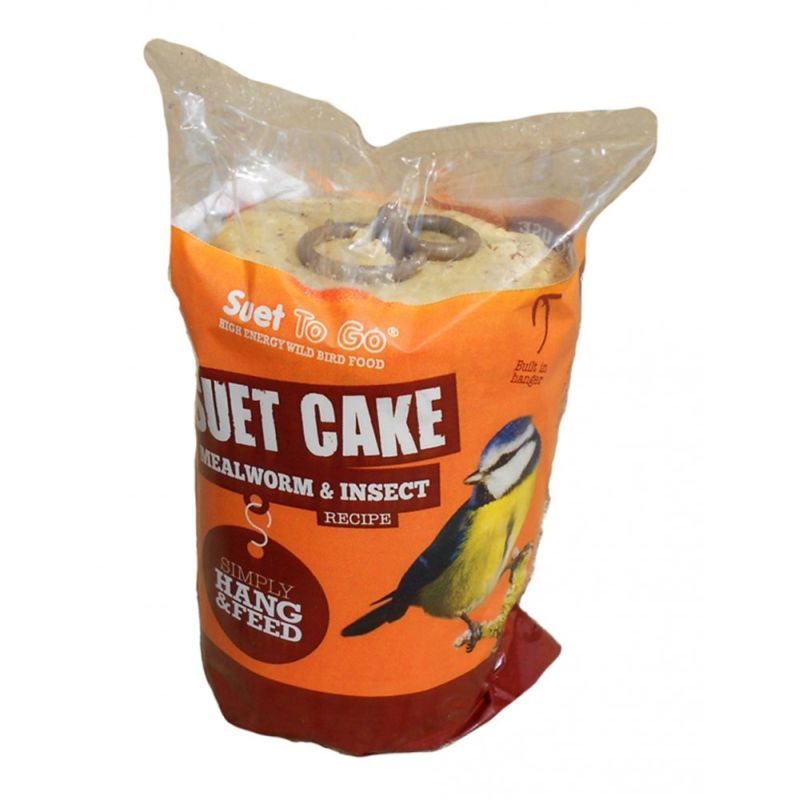 Suet To Go Meal Worm and Insect Suet Cake Bird Feed