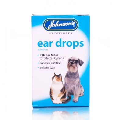 See more information about the Johnsons Johnson Dog & Cat Ear Drops