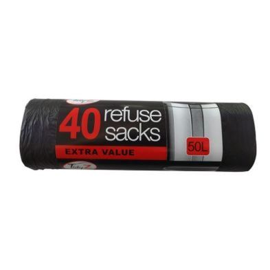 See more information about the 40 Extra Value Refuse Sacks (50 Litre)