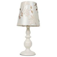 See more information about the Floral Table Lamp - Cream