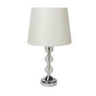See more information about the Glass Table Lamp - Cream
