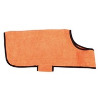 See more information about the Medium Dog Coat Orange Microfibre 47cm by RAC