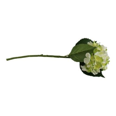 Product photograph of Hydrangea Artificial Flower Green White - 49cm from QD stores