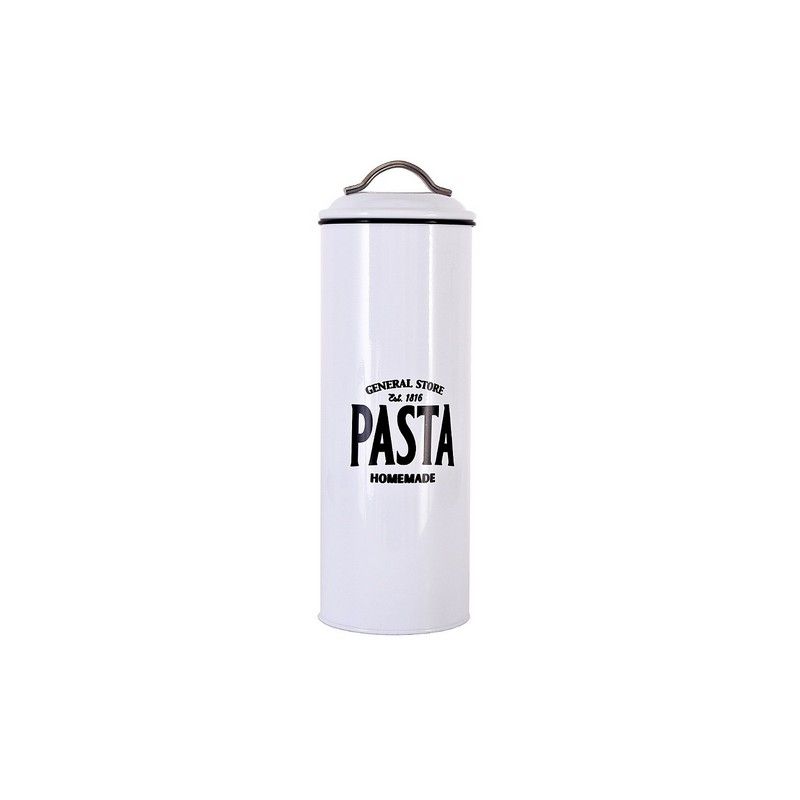 Metal Pasta Container 3.3 Litres - White