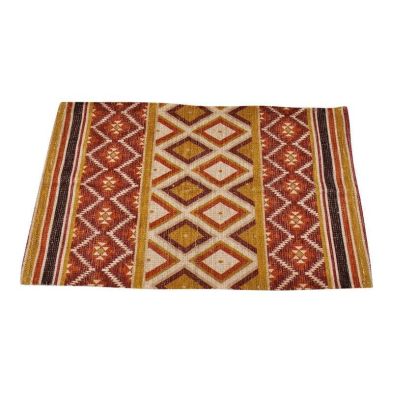 Kasbah Rug Cotton With Moroccan Pattern 90cm