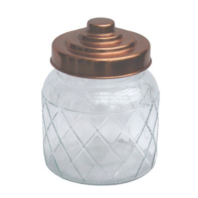 Product photograph of Glass Jar Twist Lid 1 33 Litres - Clear from QD stores