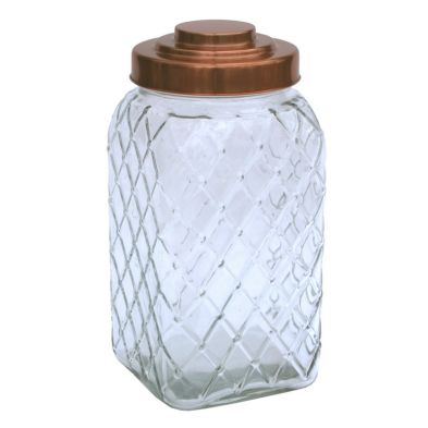 Product photograph of Glass Jar Twist Lid 5 88 Litres - Clear from QD stores