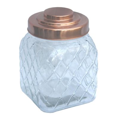 Product photograph of Glass Jar Twist Lid 4 Litres - Clear from QD stores