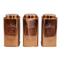 See more information about the 3 x Metal Tins Twist Lid 5.7 Litres - Copper