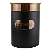 See more information about the Metal Utensil Holder 2.2 Litres - Black & Copper