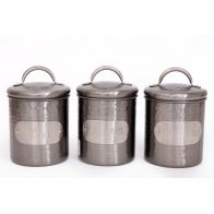 See more information about the Metal Tin 15.5cm - Grey