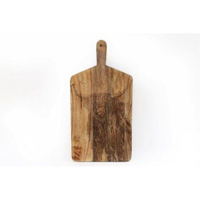 Chopping Board Wood With Cow Pattern 50cm