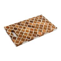 See more information about the Tray with Geometric Pattern - 40.5cm