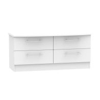 See more information about the Colby 4 Drawer Storage Bedroom Bed Box Light Grey