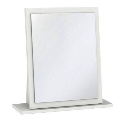 Product photograph of Colby Mirror Light Grey from QD stores