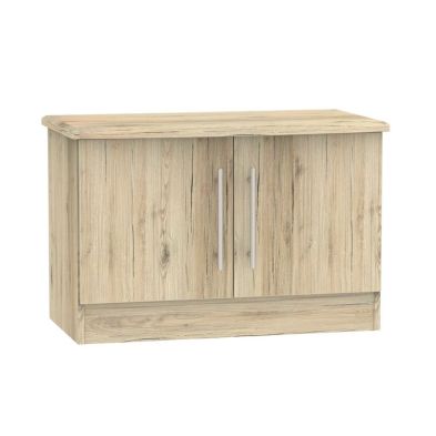 Product photograph of Colby Cupboard Natural 2 Doors from QD stores