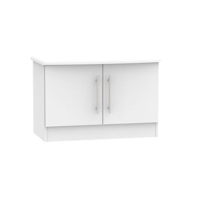 Product photograph of Colby Sideboard Grey 2 Doors from QD stores