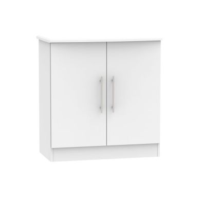 Product photograph of Colby Cupboard Grey 2 Doors from QD stores