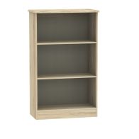 See more information about the Colby 3 Shelf Living Room Bookcase Bordeaux Oak