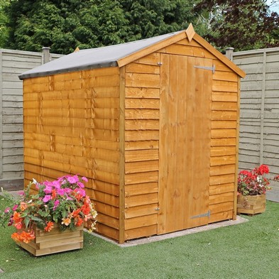 Mercia 5 2 X 6 11 Apex Shed Budget Dip Treated Overlap