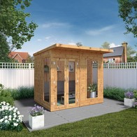 See more information about the Mercia Maine 0' x 7' 7" Pent Summerhouse - Premium Dip Treated Shiplap