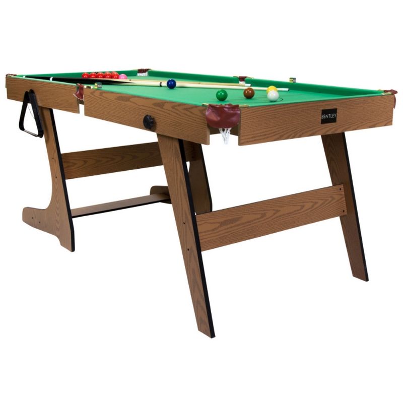Wensum Premium 6 Foot Pub Style Folding Snooker & English Pool Games Table