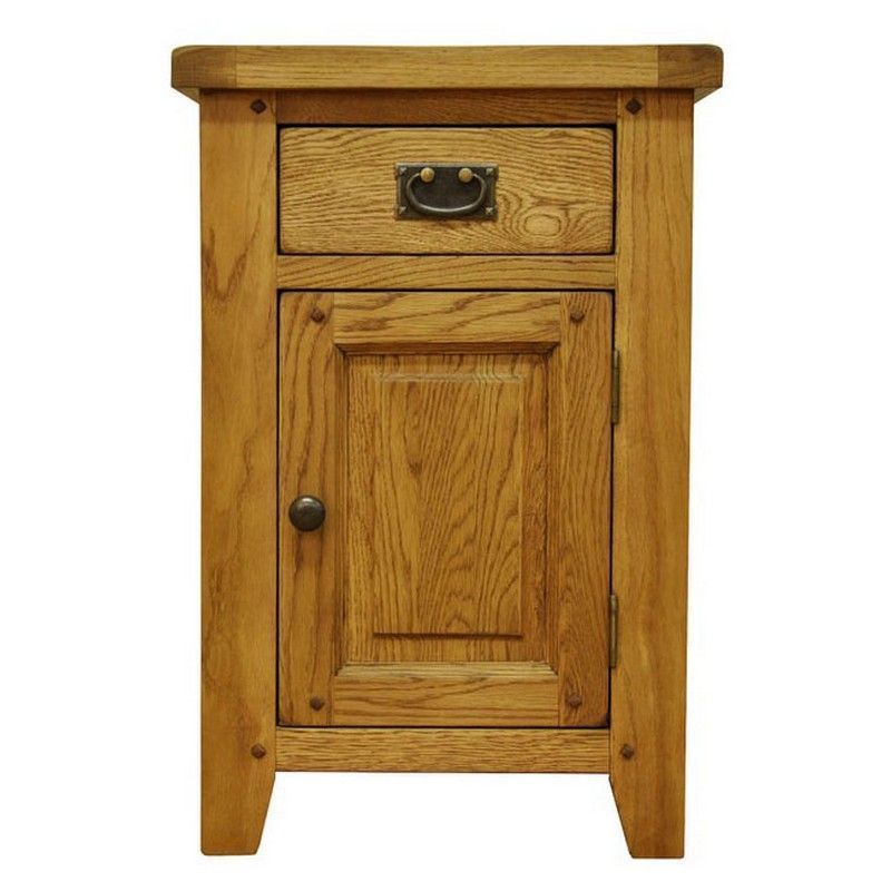 Montacute Cabinet Oak 1 Door 1 Drawer