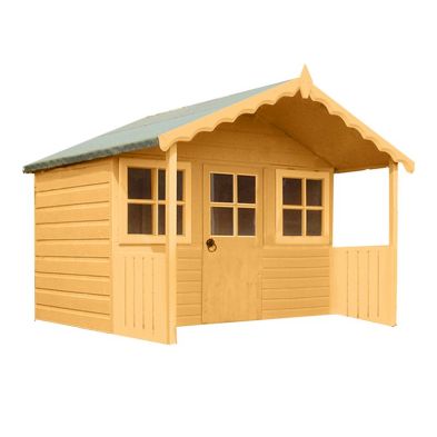 See more information about the Shire Stork 6' 5" x 5' 6" Apex Children's Playhouse - Premium Dip Treated Shiplap
