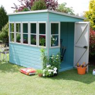 See more information about the Shire 6' 10" x 6' 4" Pent Potting Shed - Premium Dip Treated Shiplap