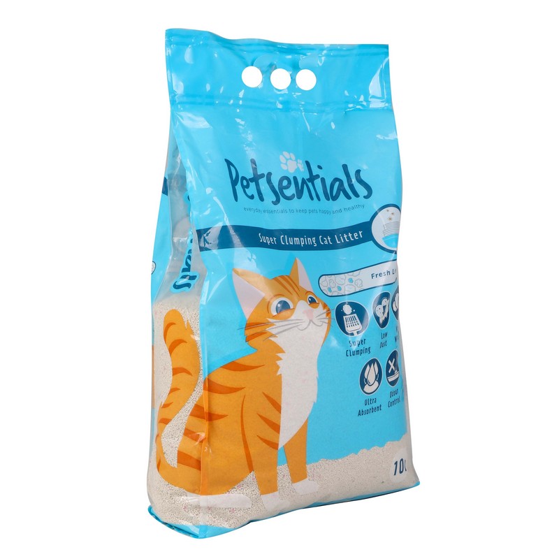 Scented Super Clumping Cat Litter 10Ltr by Petsentials